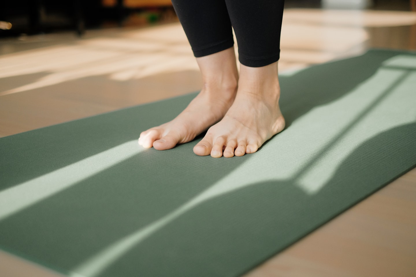 pilates mat appoggio a terra